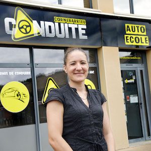 Carole, gérante et enseignante de conduite
