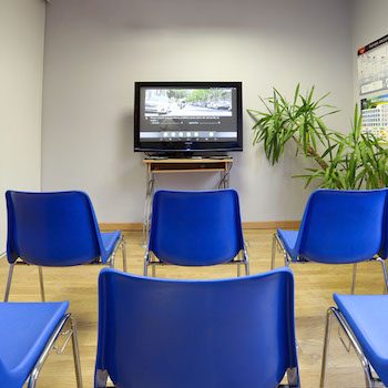 La salle de code de l'auto-école